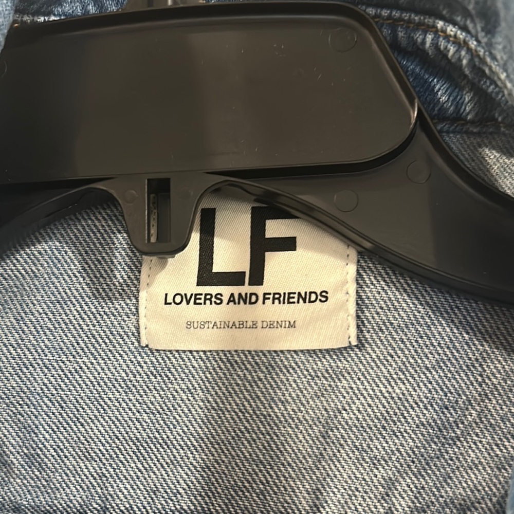 Lovers + Friends Cropped Denim Jacket - Picture 3 of 4